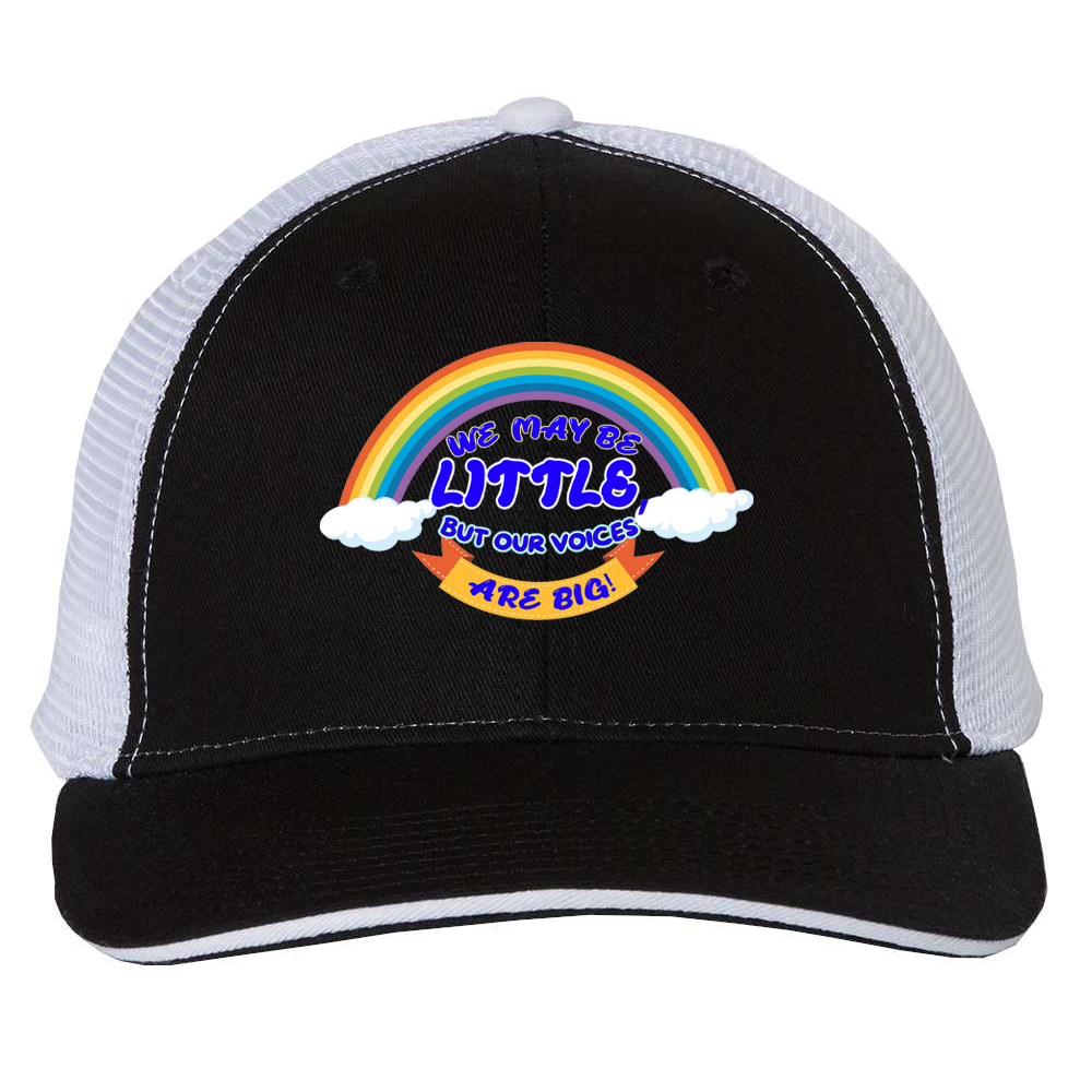 We May Be Little But Our Voices Are Big Sandwich Trucker Cap