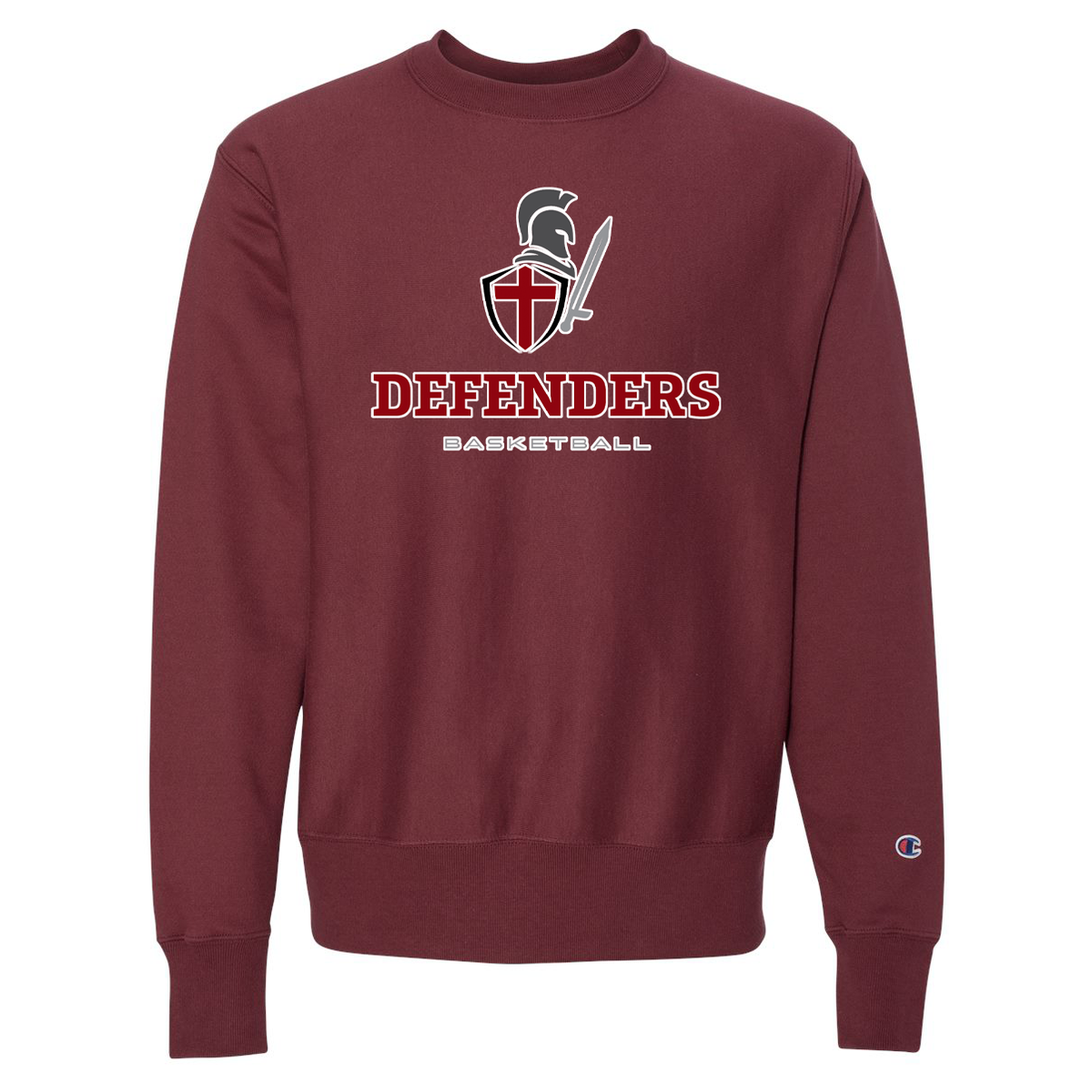 Defenders Basketball Champion Reverse Weave Crewneck Sweatshirt