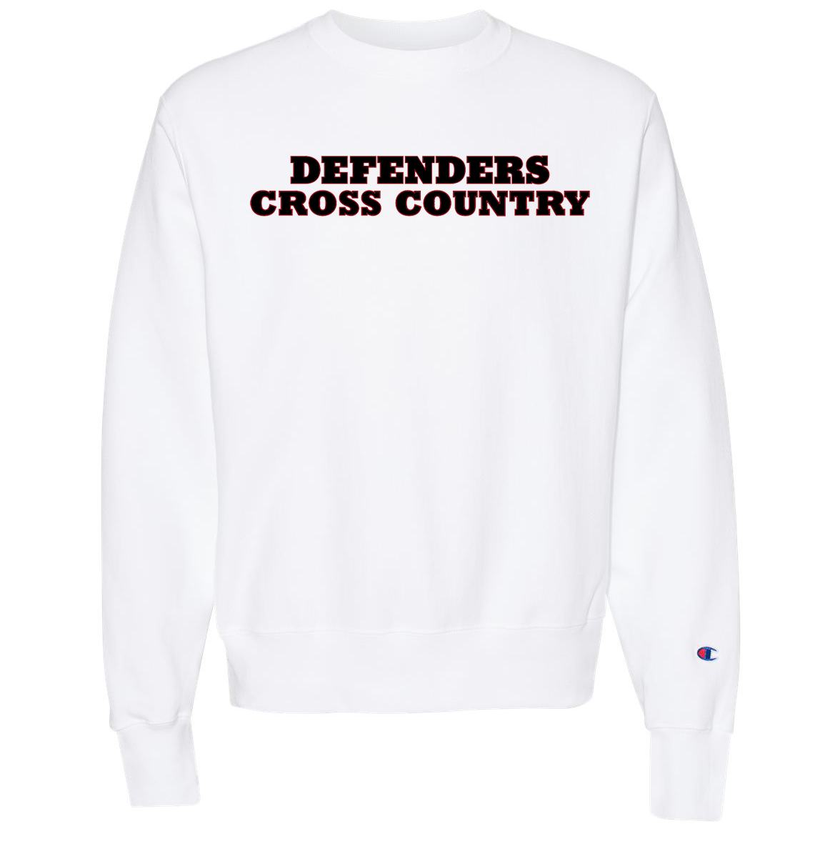 Defenders Cross Country Champion Reverse Weave Crewneck Sweatshirt