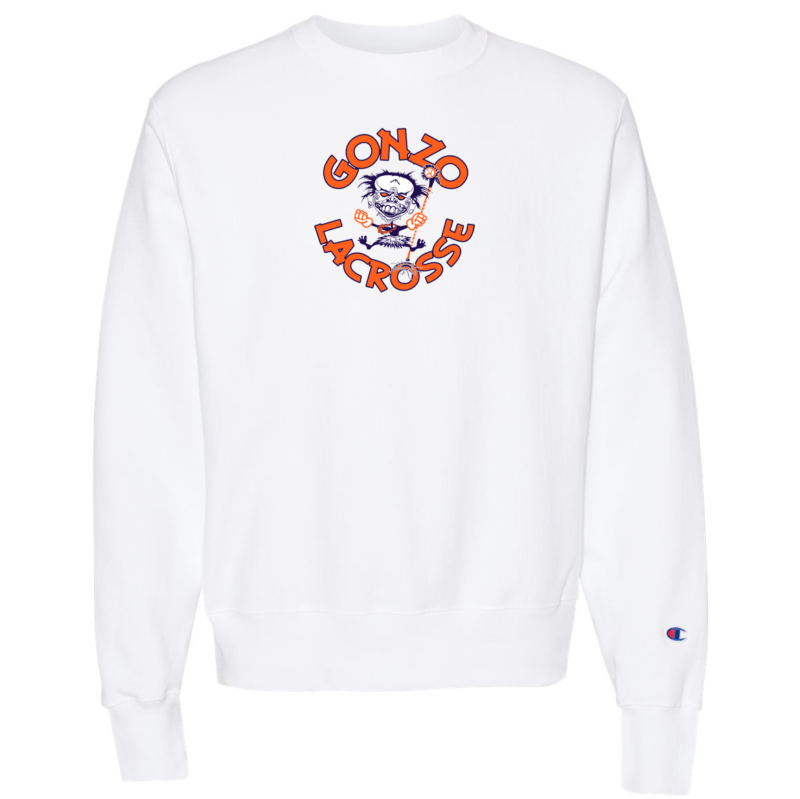 Gonzo Lacrosse Champion Reverse Weave Crewneck Sweatshirt