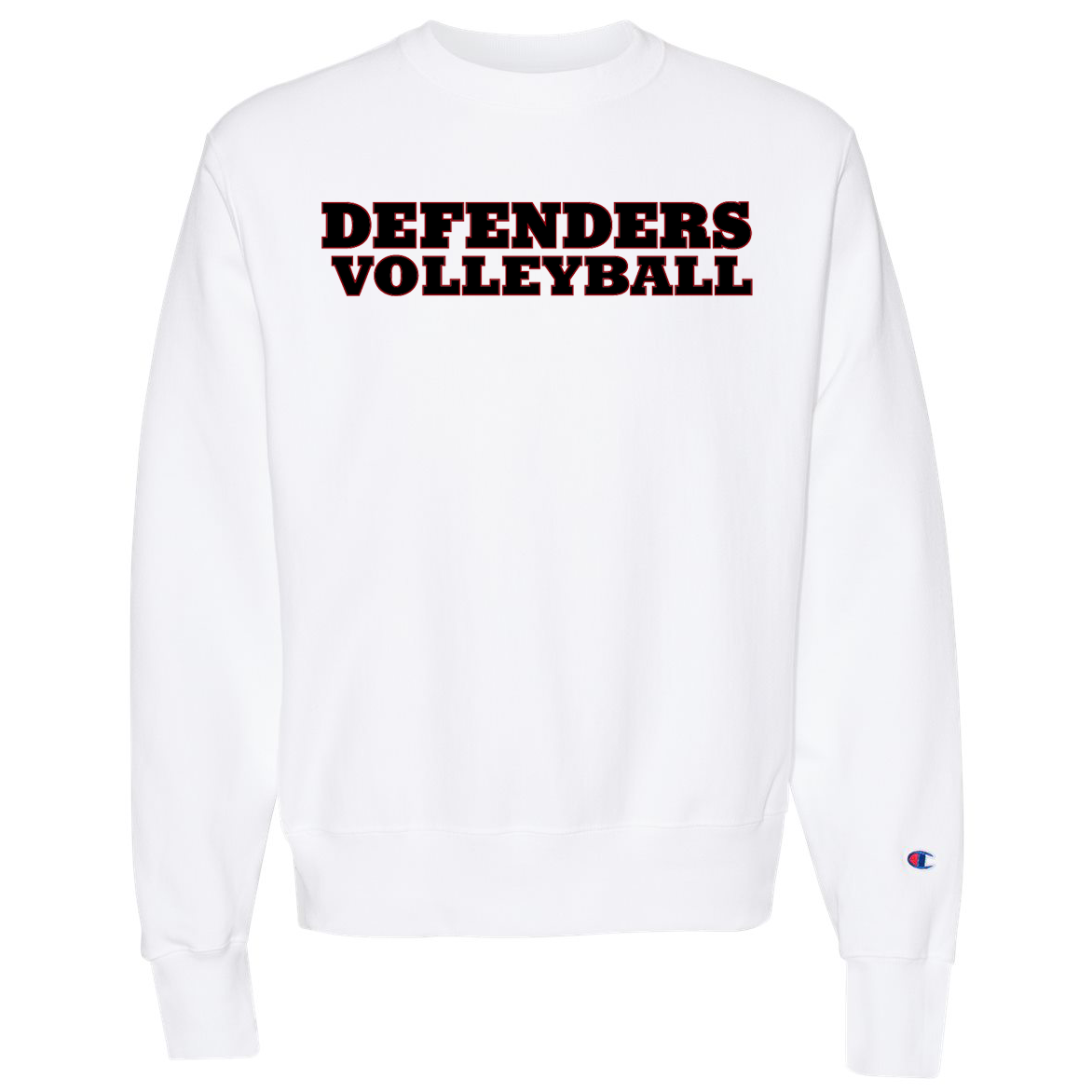 Defenders Volleyball Champion Reverse Weave Crewneck Sweatshirt