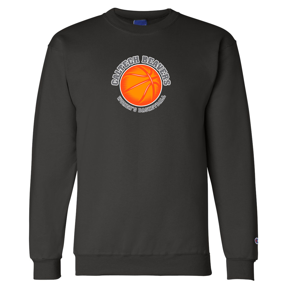 Caltech Women's Basketball Champion Double Dry Eco® Crewneck Sweatshirt