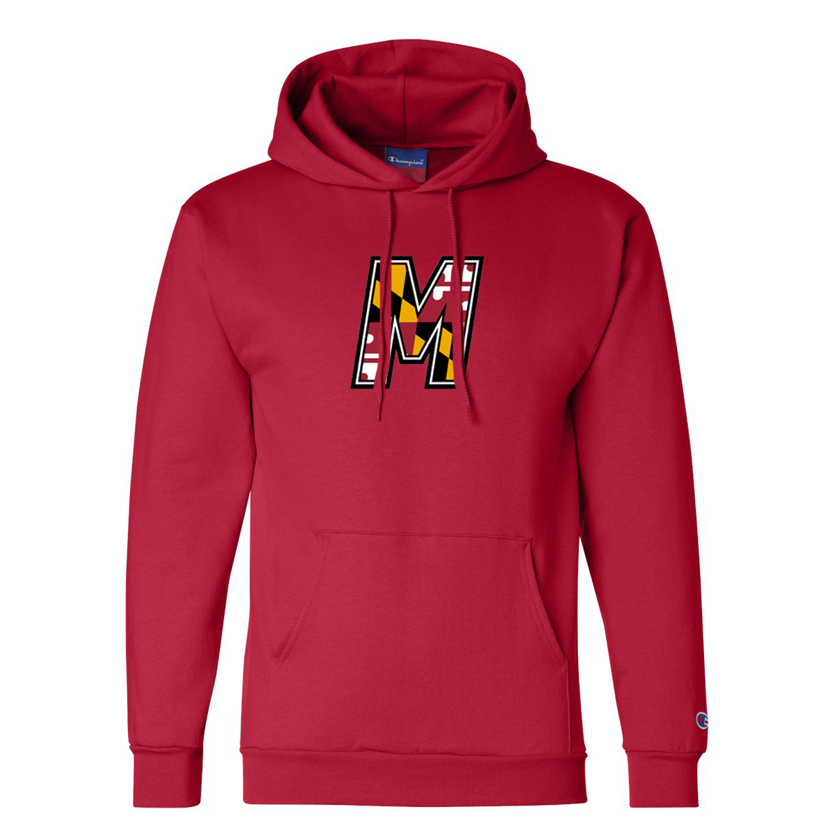 M Hockey Champion Powerblend Hooded Sweatshirt