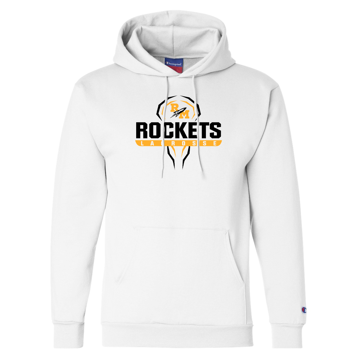 Richard Montgomery Rockets Lacrosse Champion Powerblend Hooded Sweatshirt