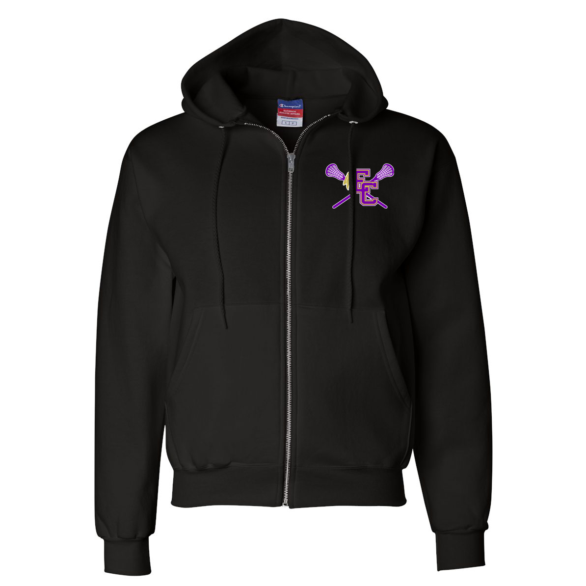 East Coweta Lacrosse Champion Full Zip Sweatshirt