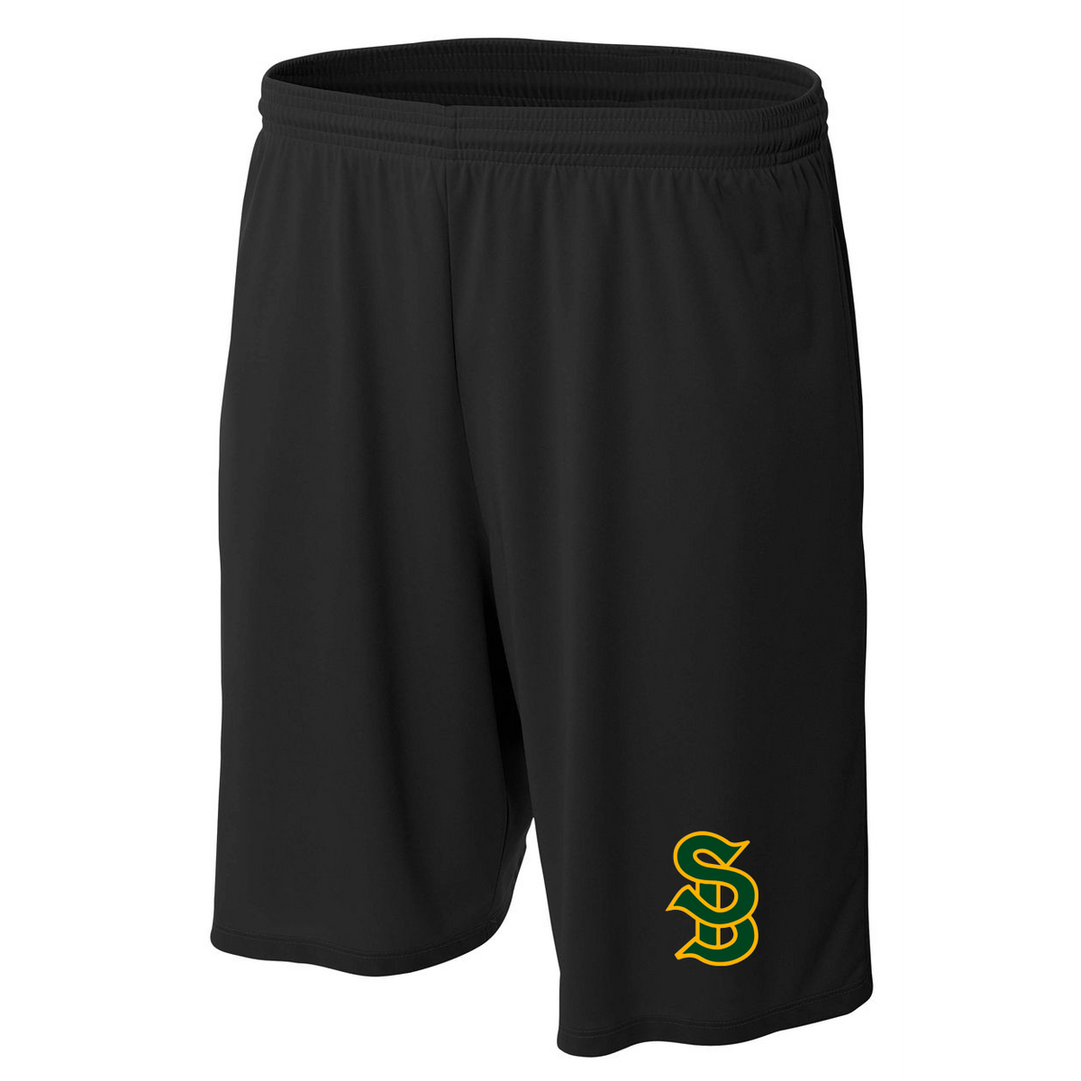 Santa Barbara HS Baseball A4 Moisture Management Short With Side Pockets