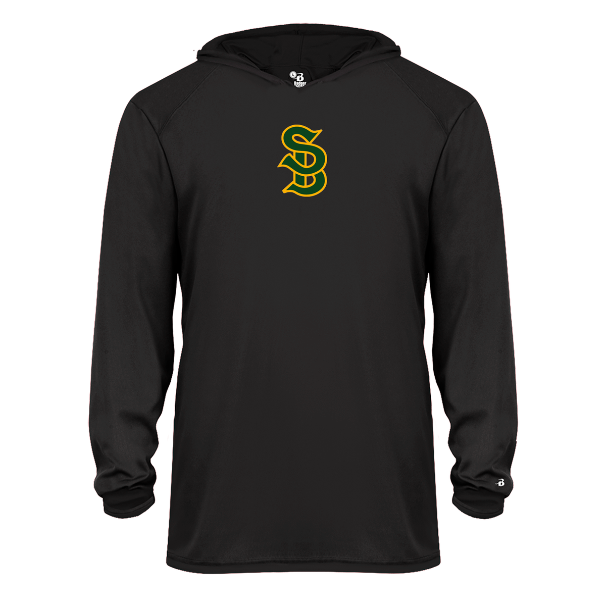 Santa Barbara HS Baseball B-Core Long Sleeve Hooded Tee