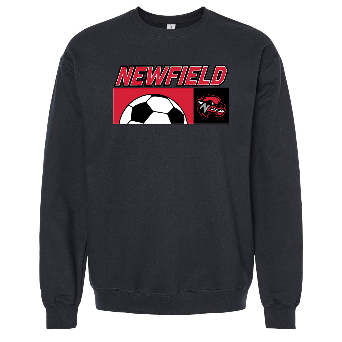 Newfield Soccer Softstyle Midweight Crewneck Sweatshirt