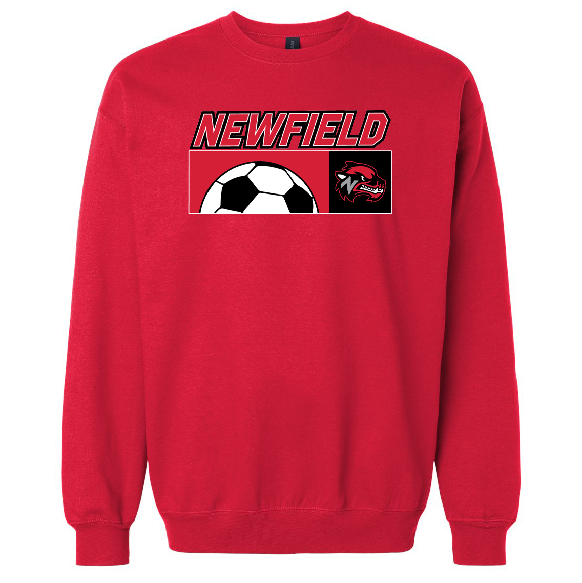 Newfield Soccer Softstyle Midweight Crewneck Sweatshirt