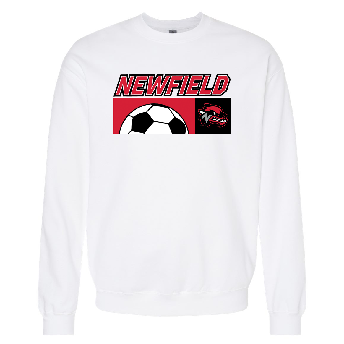 Newfield Soccer Softstyle Midweight Crewneck Sweatshirt