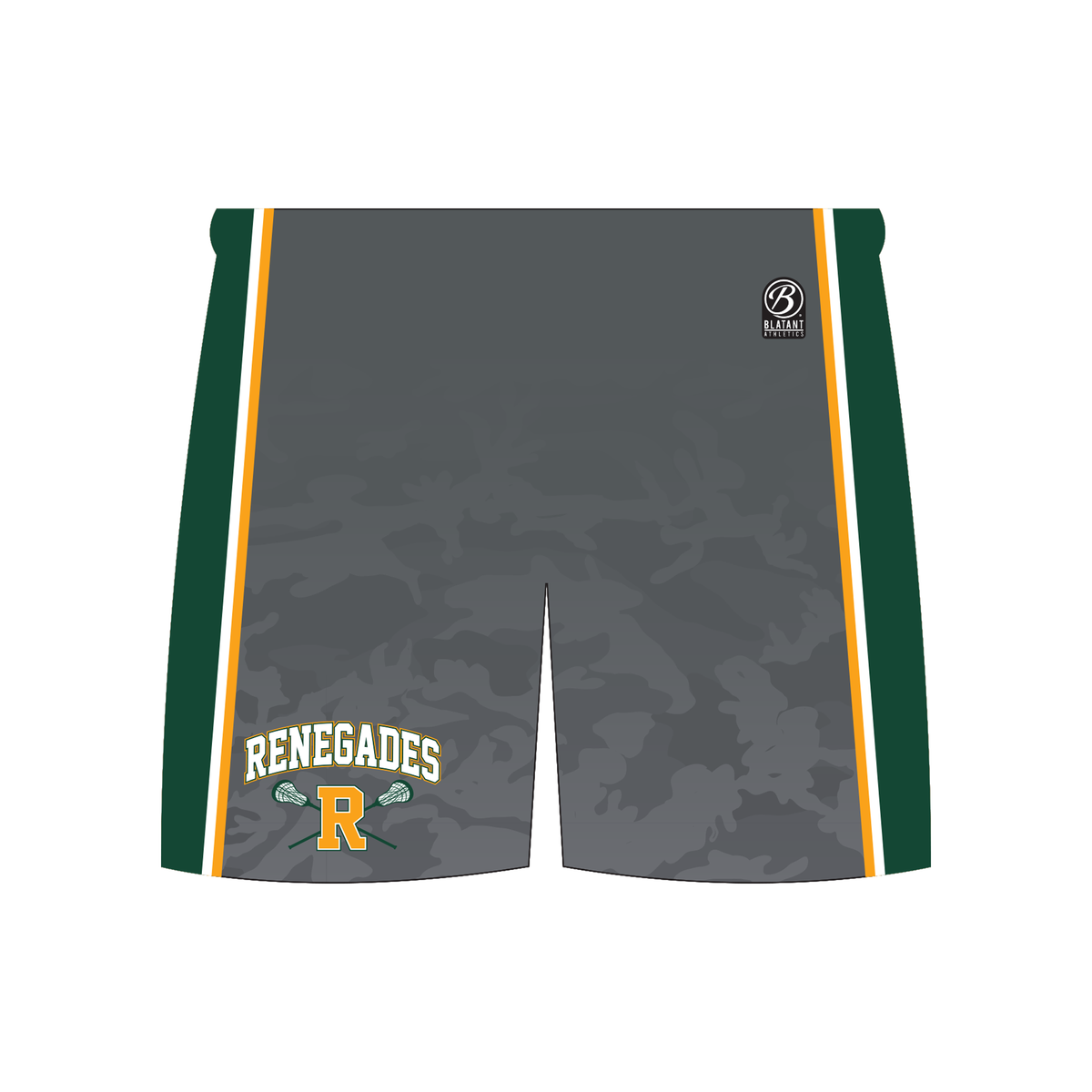 NJ Renegades Lacrosse Premium Boy's Game Shorts