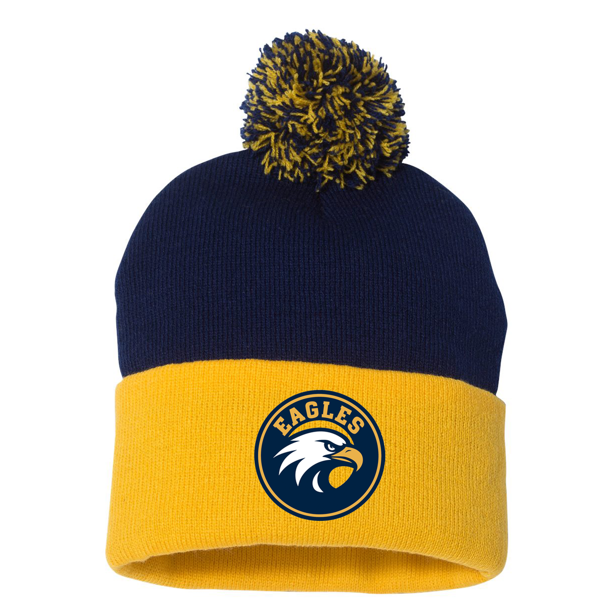 Mount Ellis Academy Athletics Pom-Pom Beanie