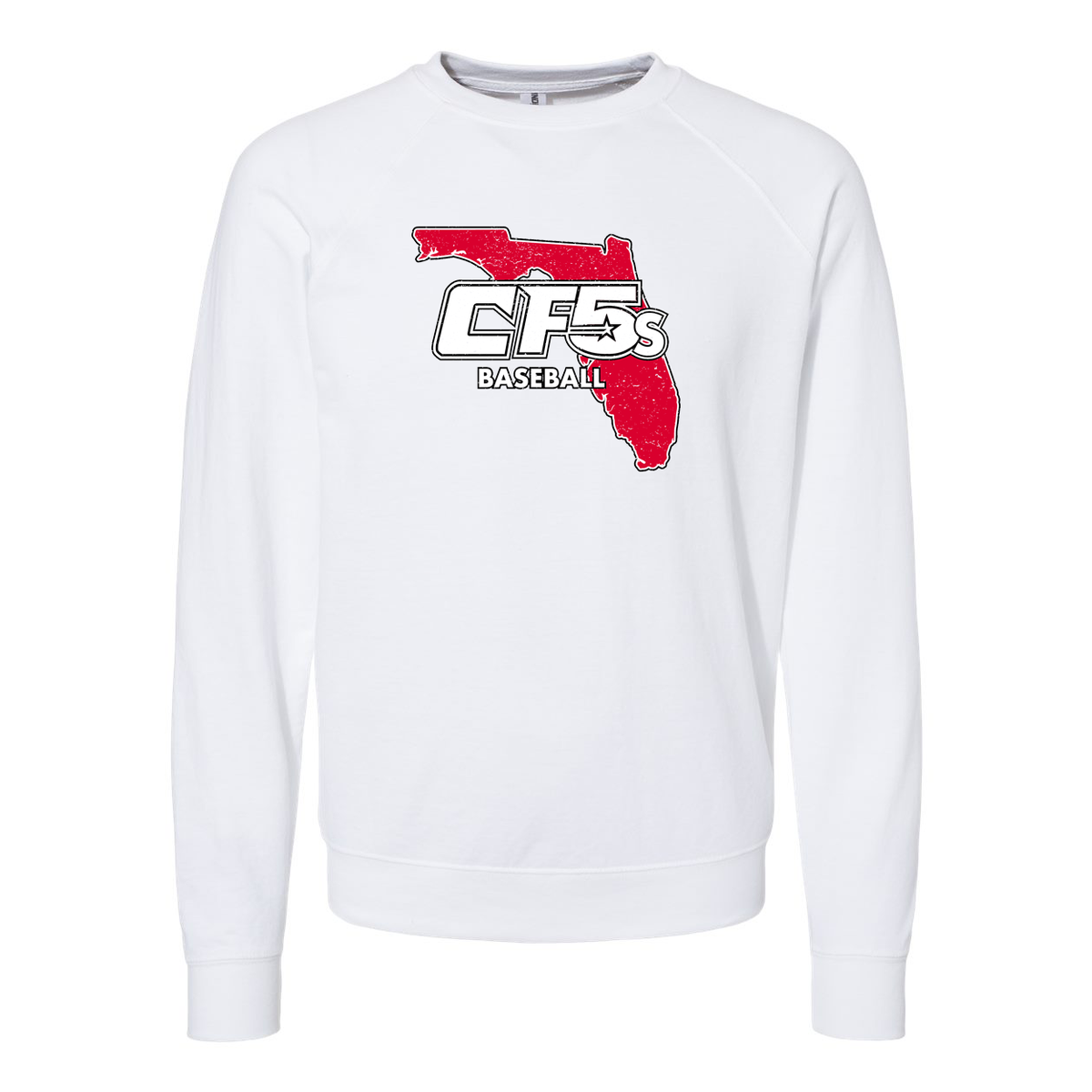 Central Florida Fives Icon Lightweight Loopback Terry Crewneck Sweatshirt