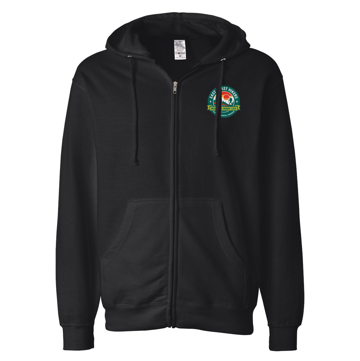 East Coast Hikers Full Zip Hoodie