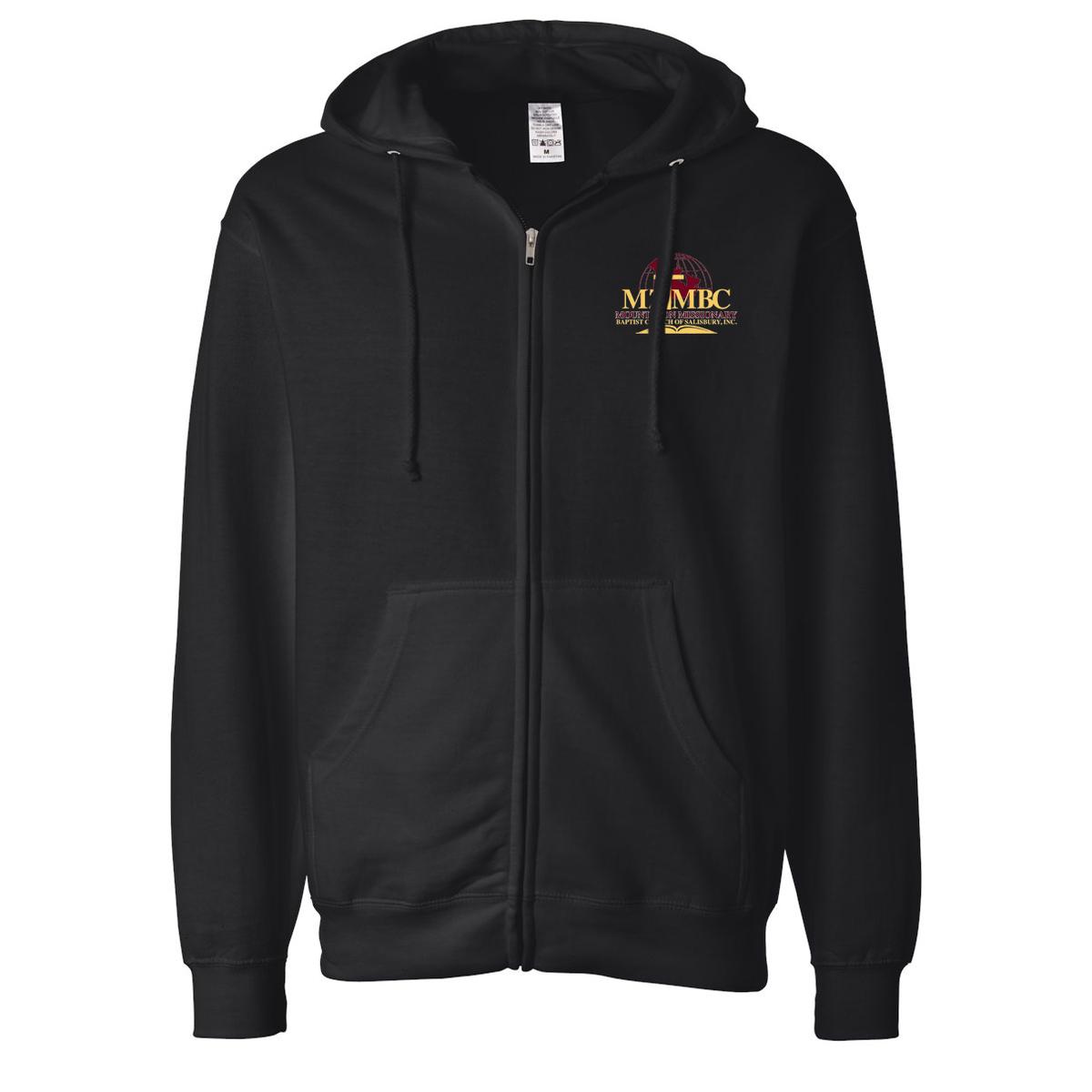Mount Zion Missionary Baptist Church Full Zip Hoodie