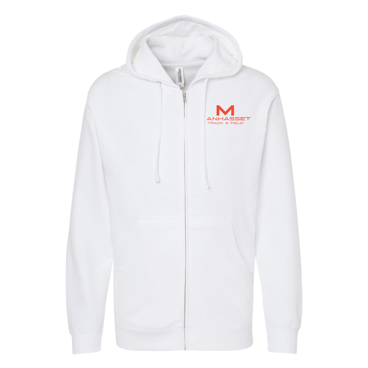 Manhasset Track & Field Midweight Full-Zip Hoodie