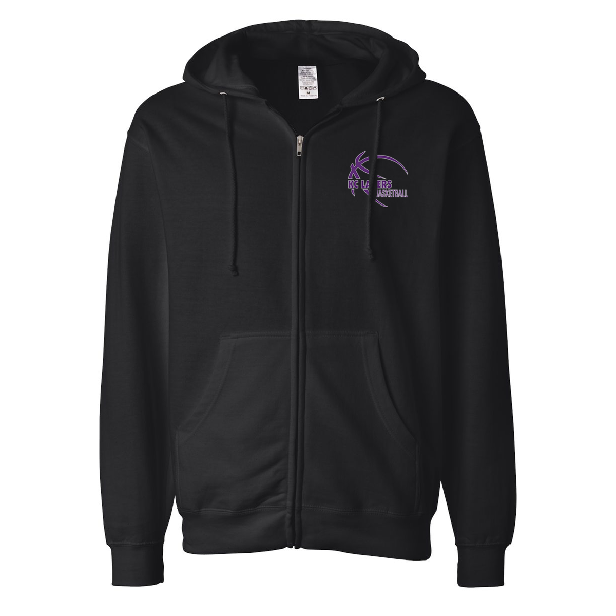 KC Lakers Midweight Full Zip Hoodie