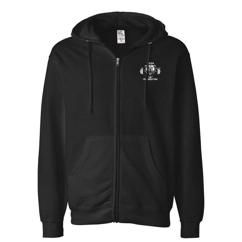 USCGA Powerlifting & Bodybuilding Club Full Zip Hoodie – Blatant Team Store