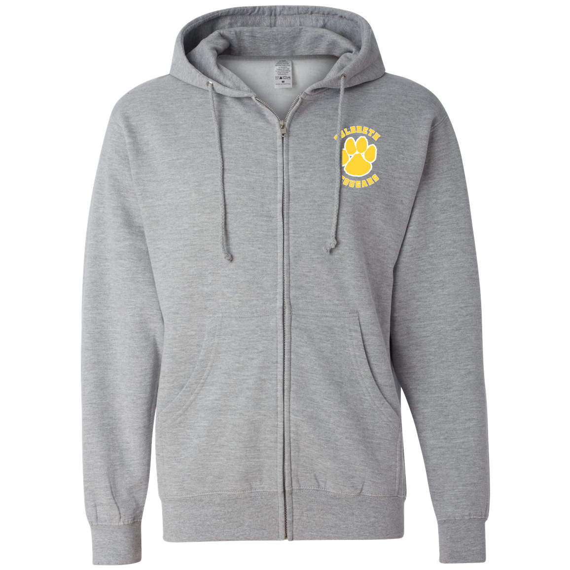 Culbreth Cougars Middle School Full Zip Hoodie