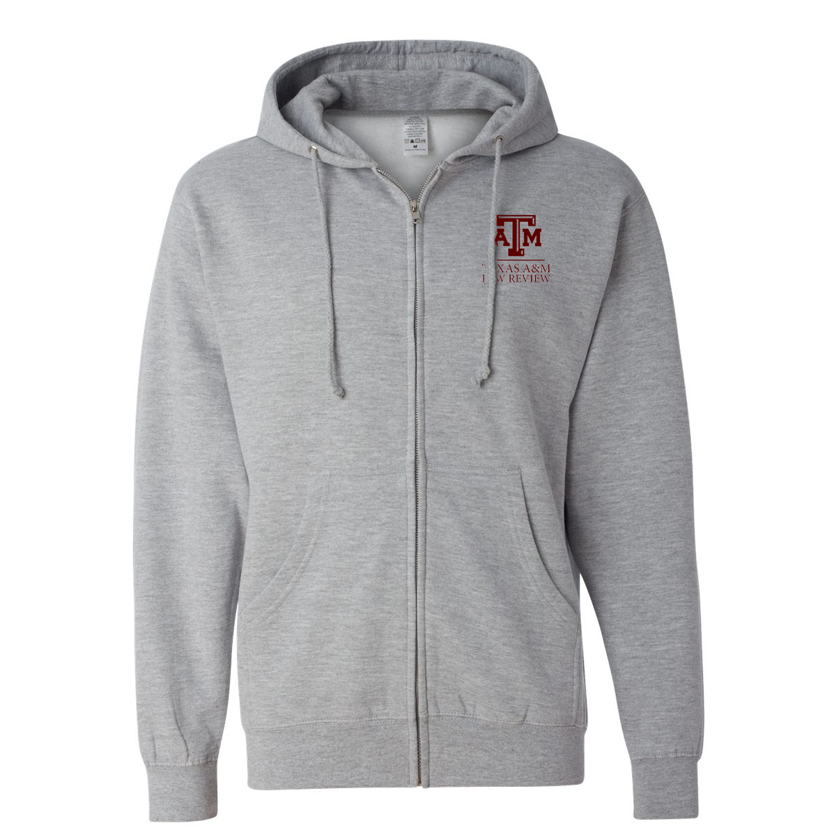 Texas A&M Law Review Full Zip Hooded Sweatshirt