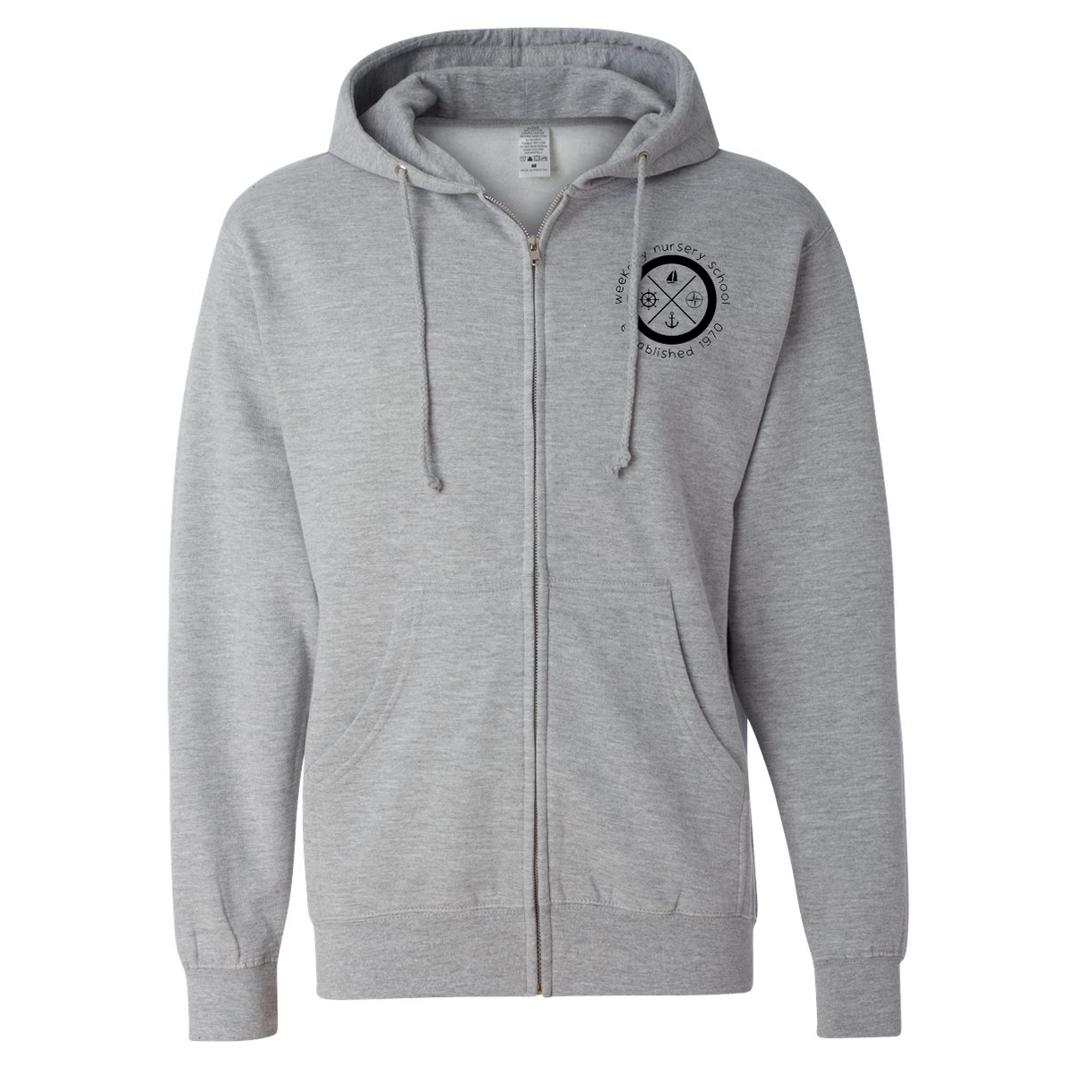 Weekday Nursery School Full Zip Hoodie