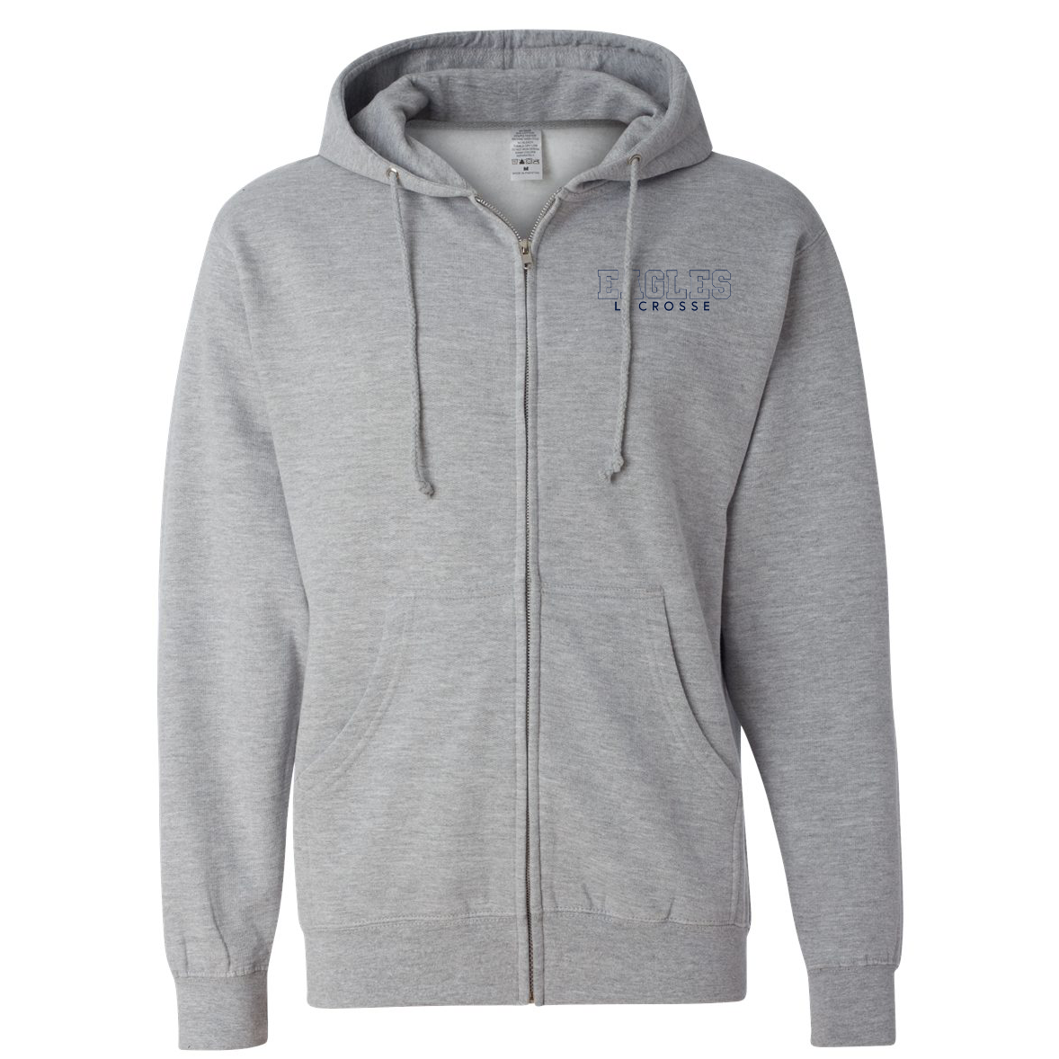 Rocky Point Lacrosse Midweight Full Zip Hoodie