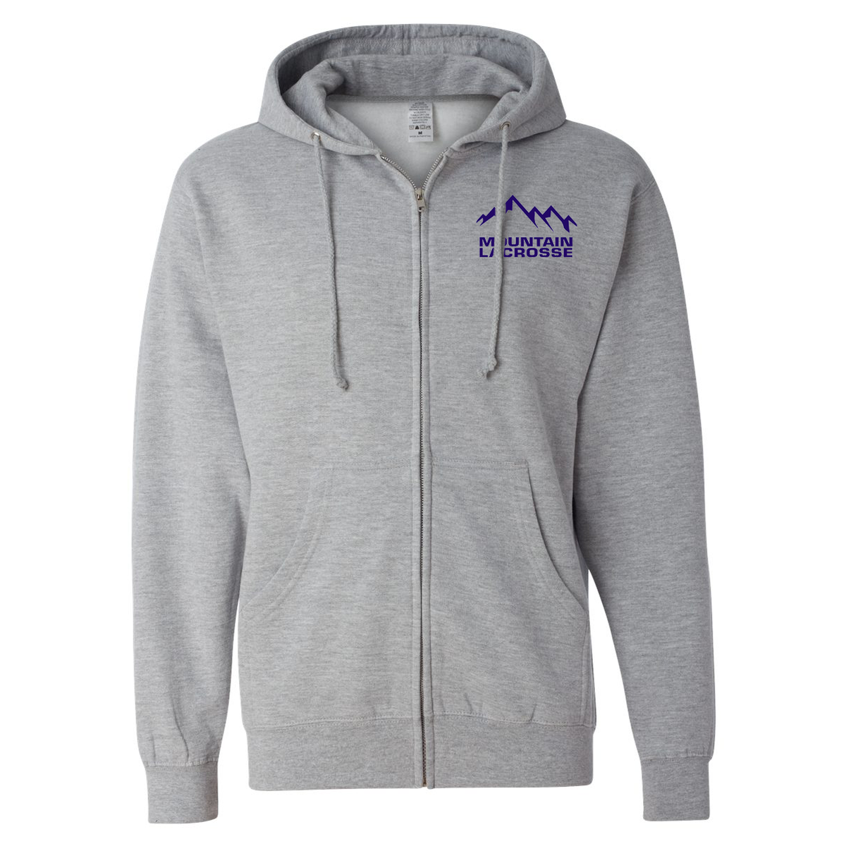 Mountain Lacrosse League Midweight Full Zip Hoodie