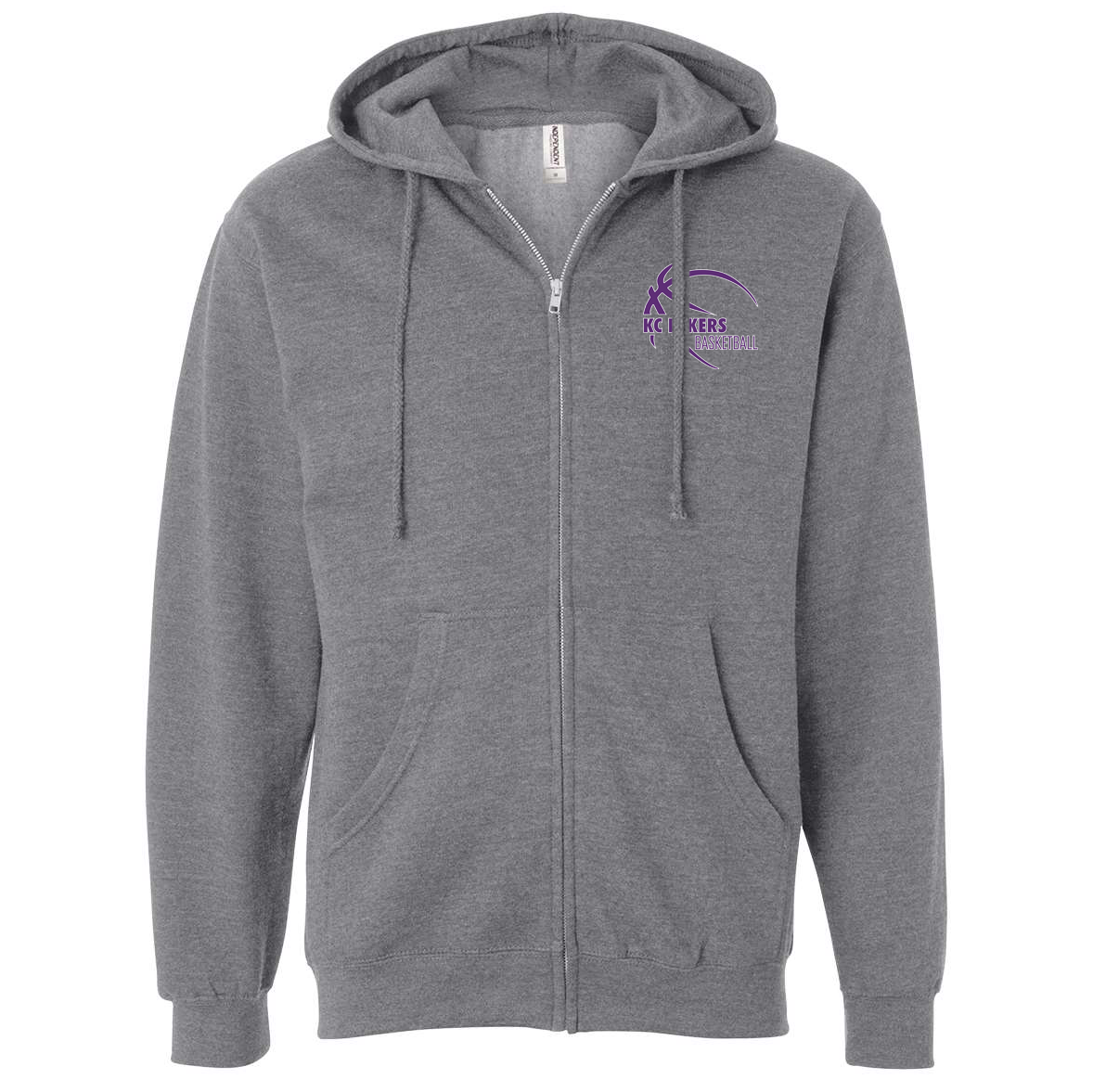 KC Lakers Midweight Full Zip Hoodie