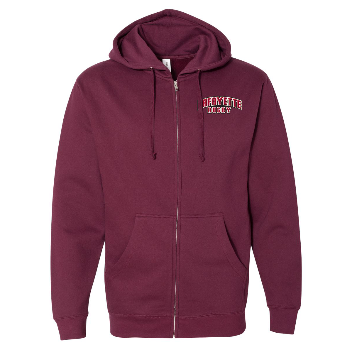 Lafayette College Rugby Full Zip Hoodie