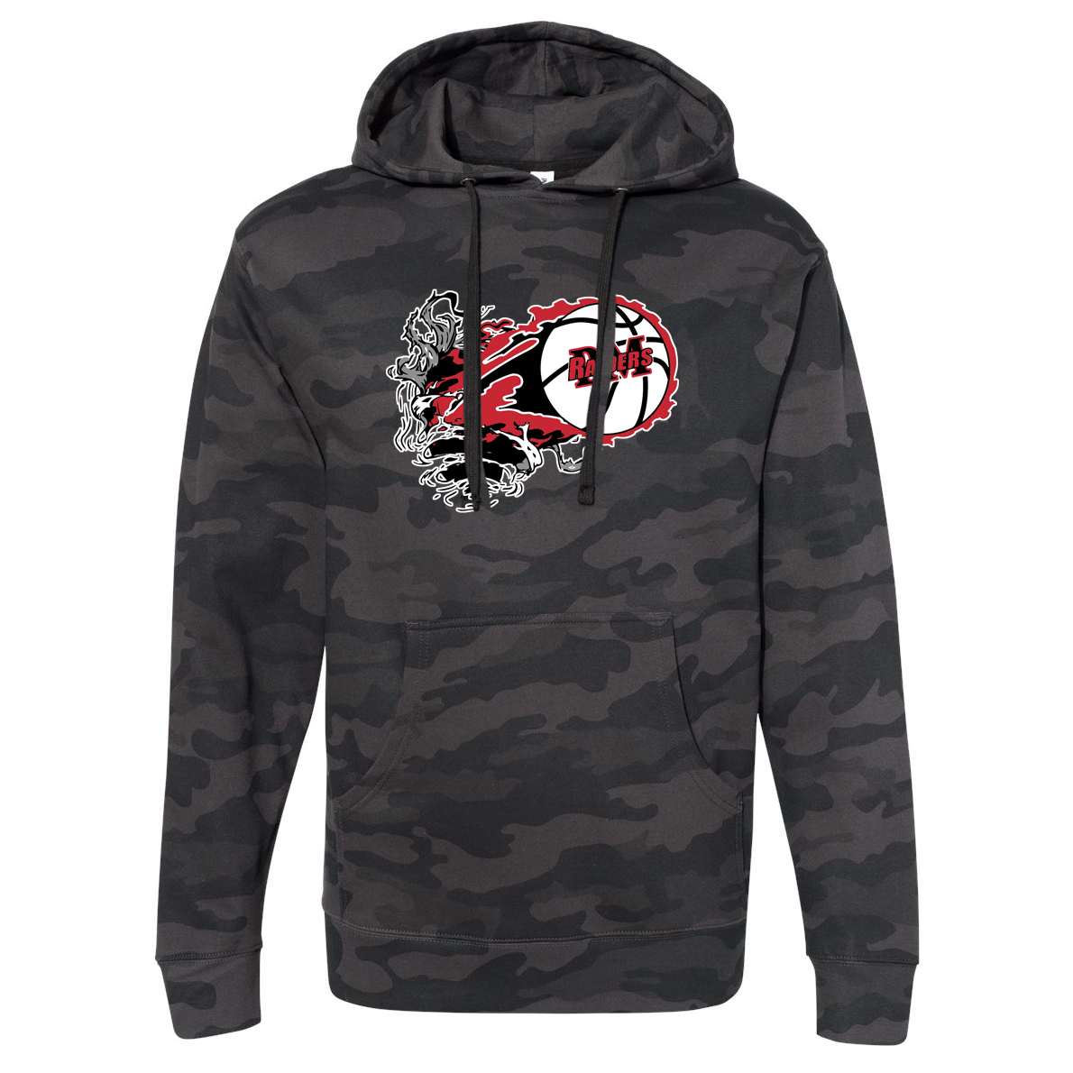 Raider Basketball Midweight Hoodie