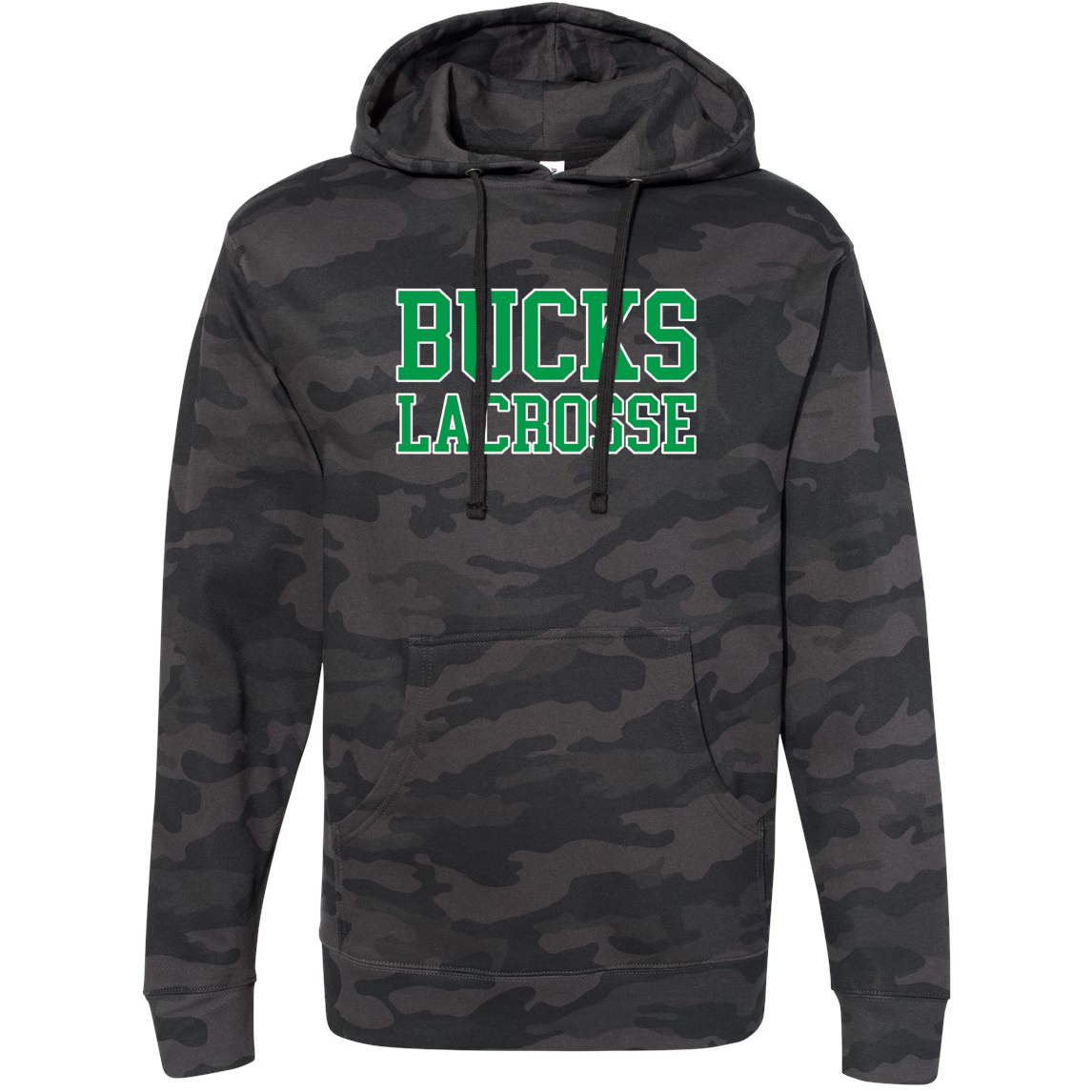 Carroll County Bucks Lacrosse Midweight Hoodie