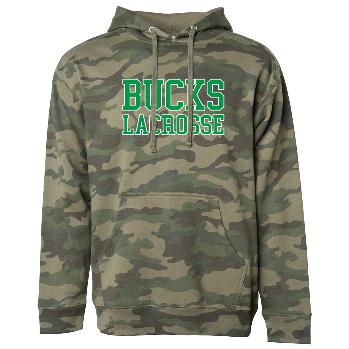 Carroll County Bucks Lacrosse Midweight Hoodie