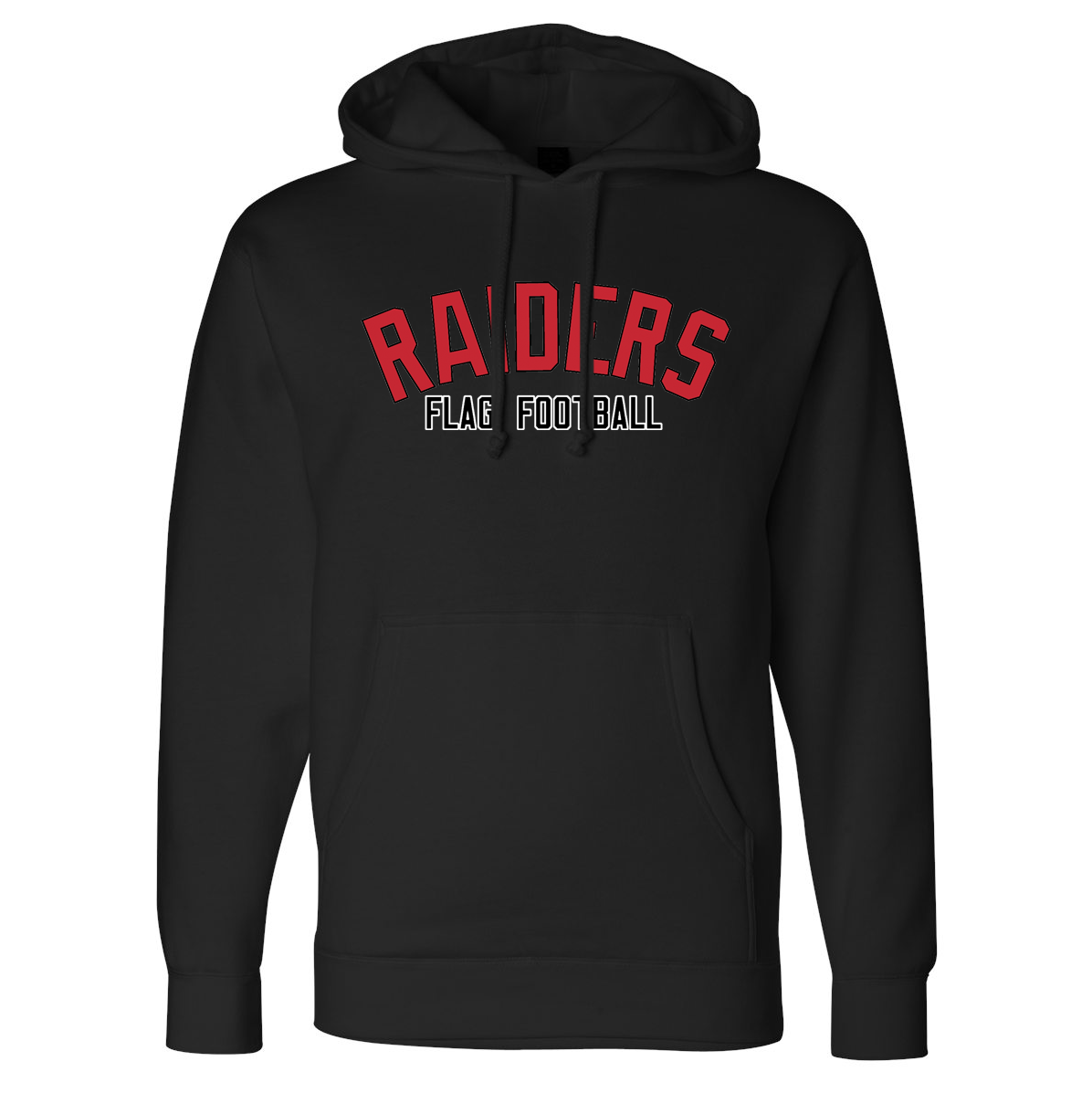 PM Raiders Flag Football Midweight Hoodie