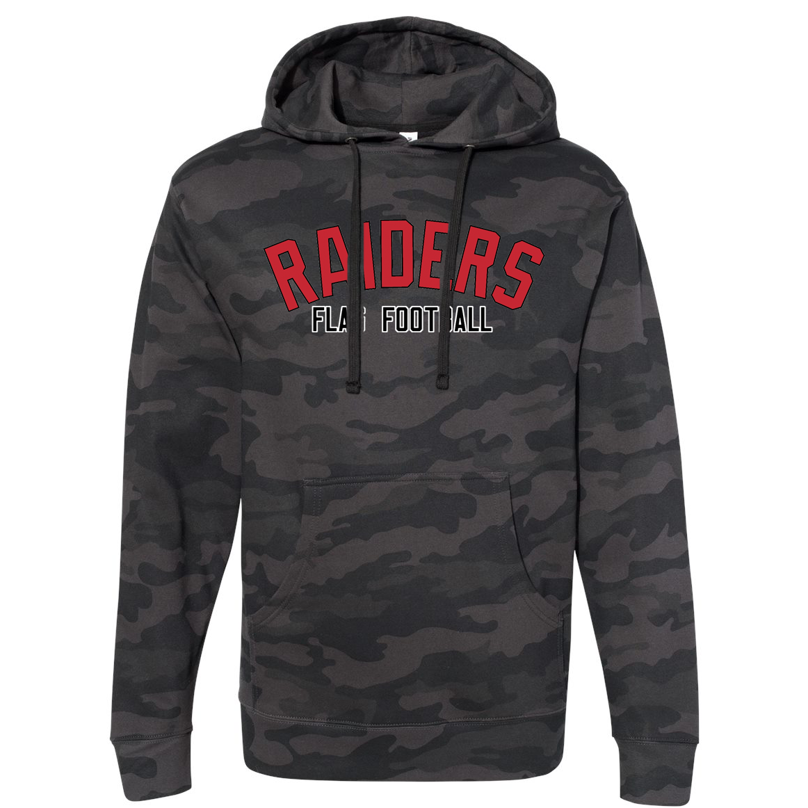 PM Raiders Flag Football Midweight Hoodie