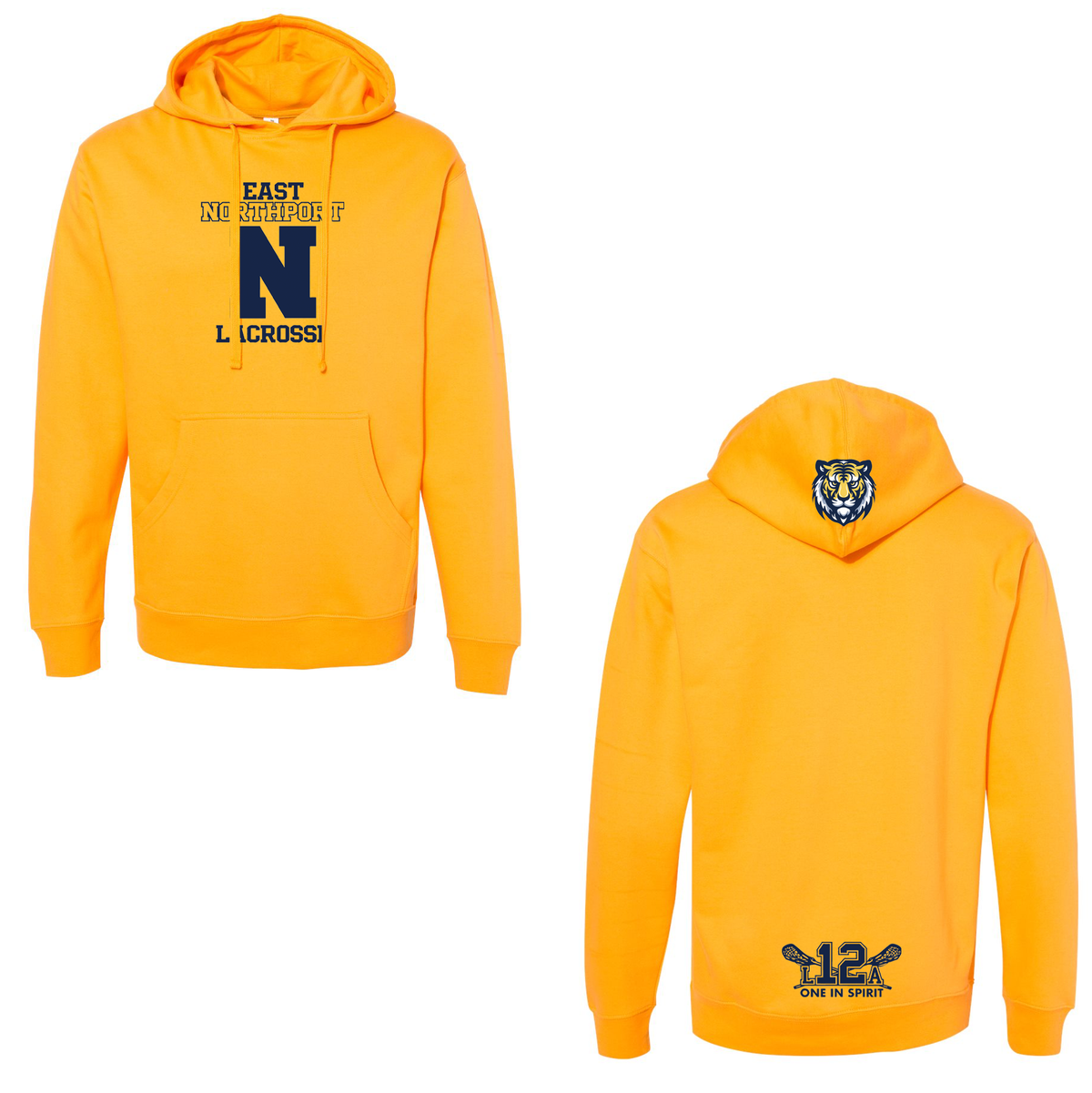 East Northport Lacrosse Midweight Hoodie