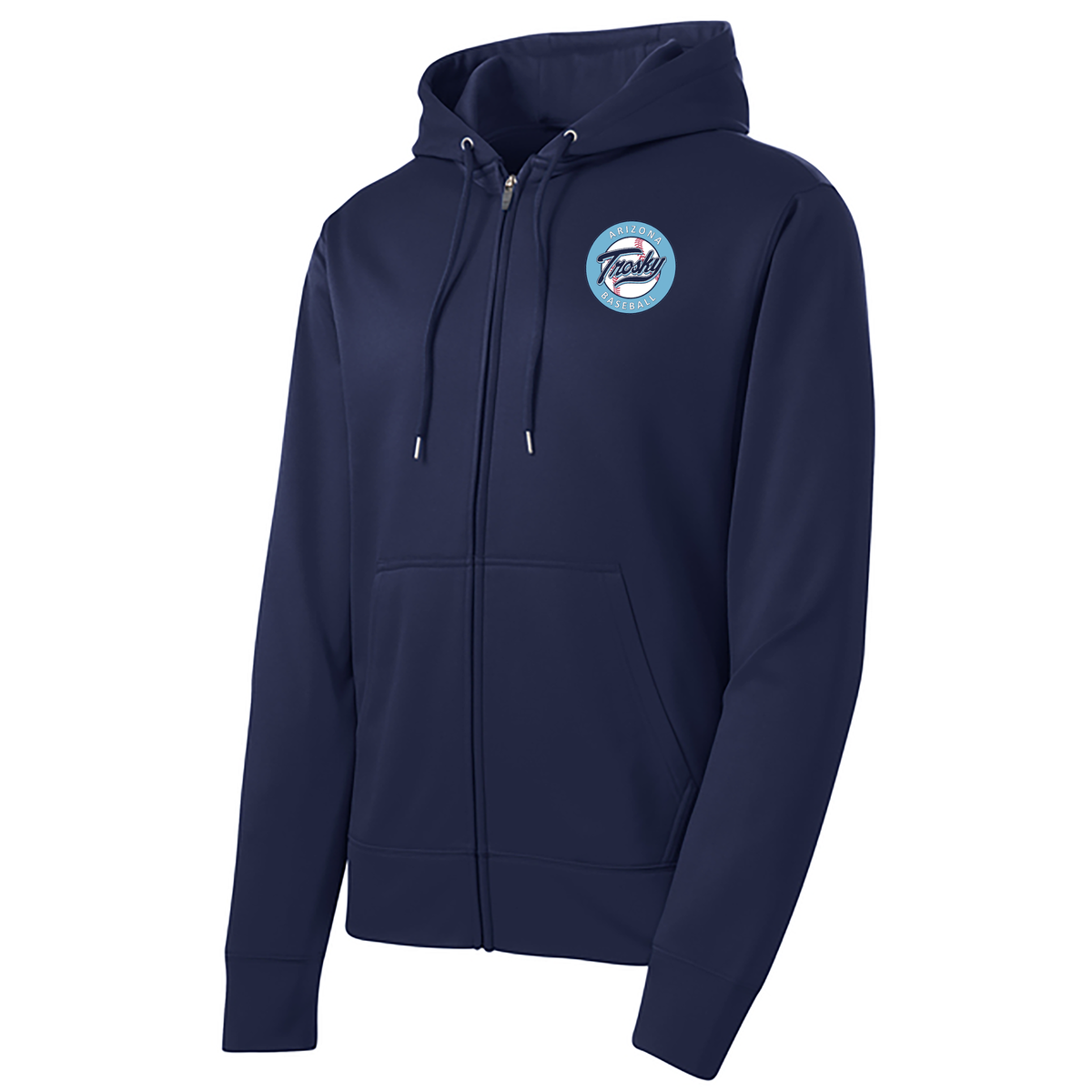 Clubhouse Performance Sport-Wick Fleece Full Zip Hooded Jacket