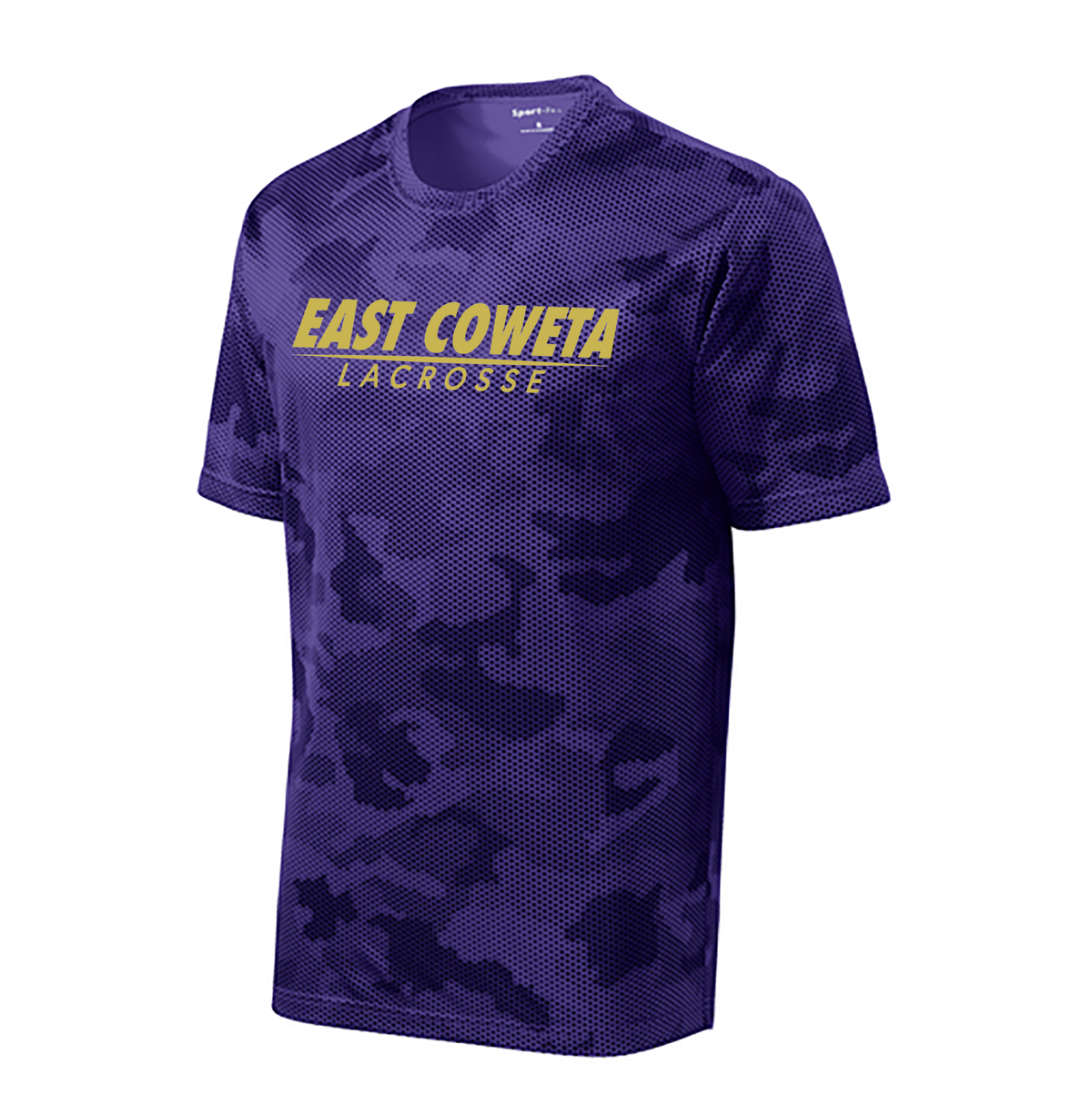 East Coweta Lacrosse CamoHex Tee