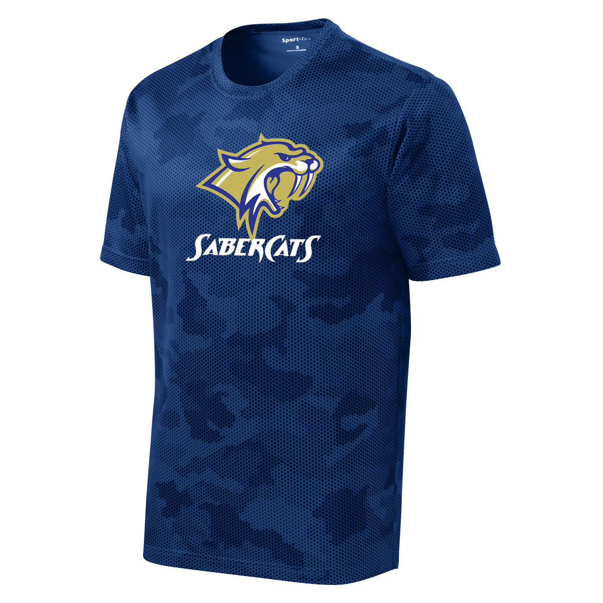 Waterford Sabercats Football CamoHex Tee