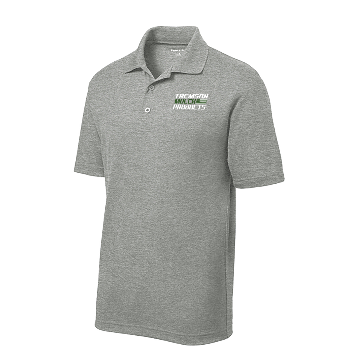 Tremson MULCH PRODUCTS PosiCharge RacerMesh Polo
