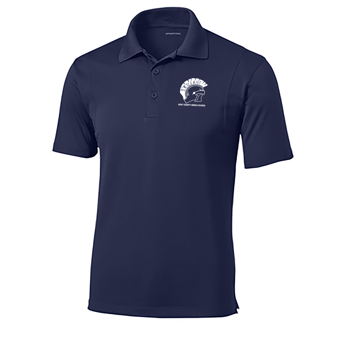 Kent County Middle School Micropique Sport-Wick Polo