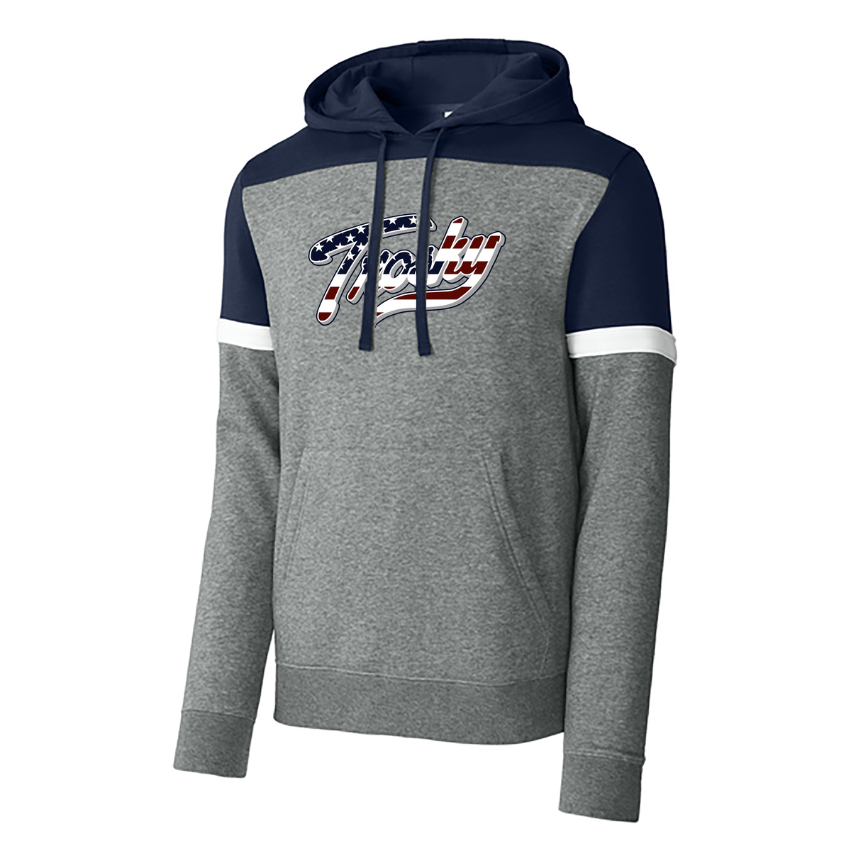 Trosky Baseball Fleece Colorblock Sweatshirt