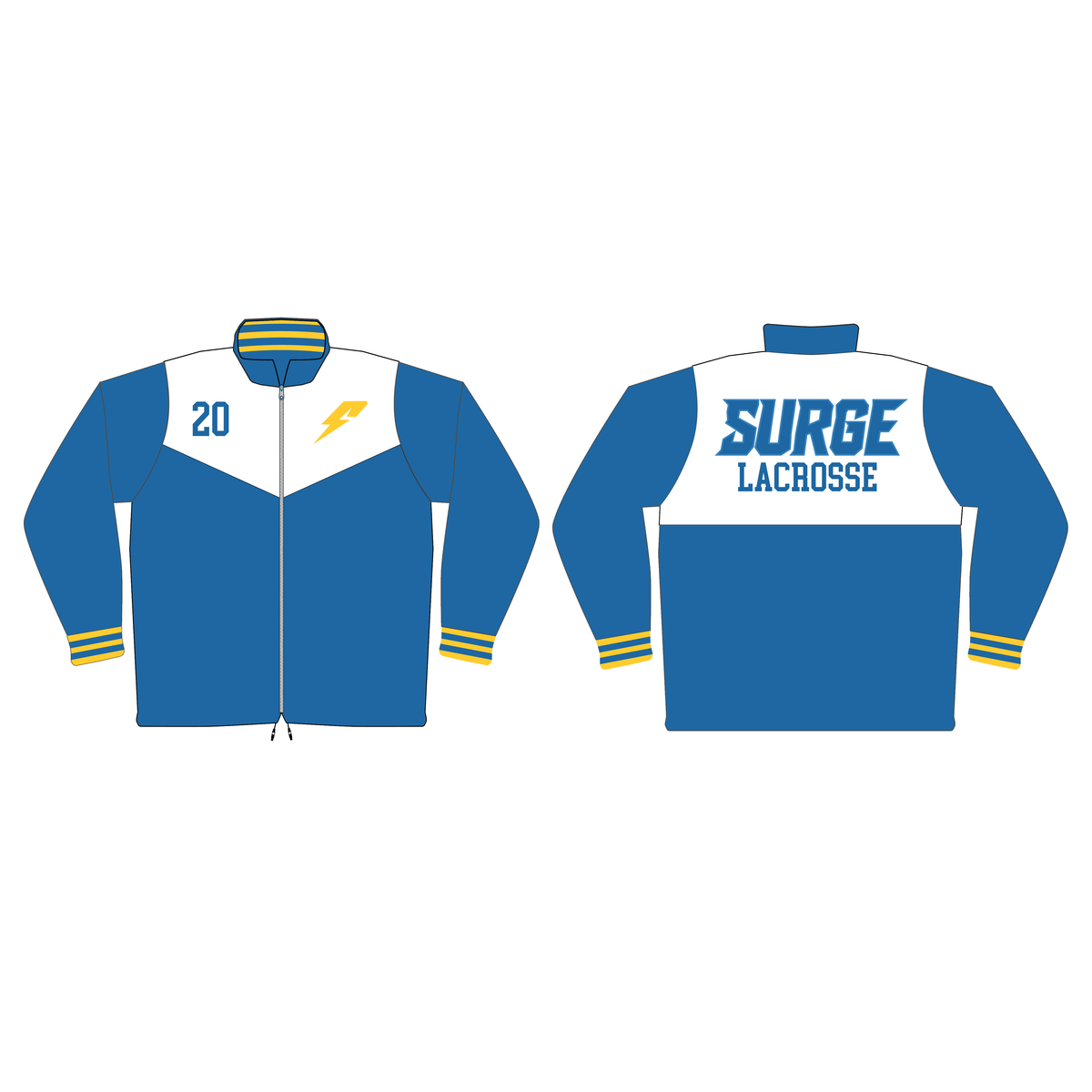 SURGE Mens Lacrosse Blatant Legend Jacket