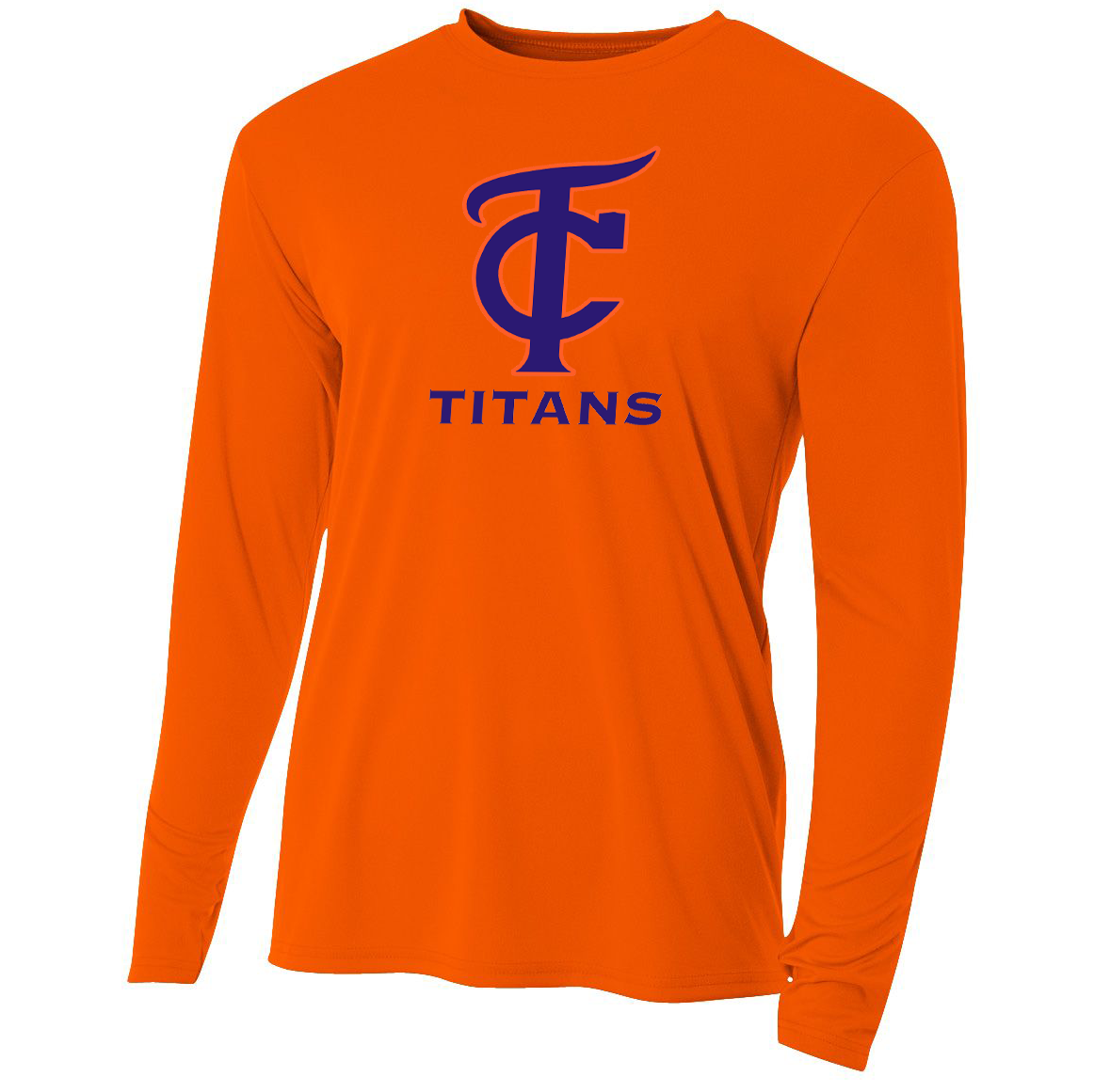 Titans Lacrosse Cooling Performance Long Sleeve Crew