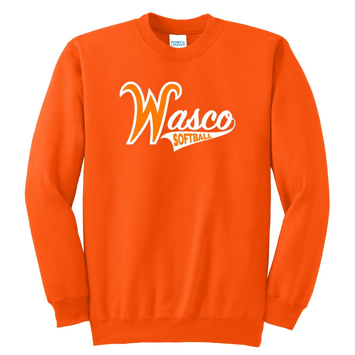 Wasco HS Softball Crew Neck Sweater