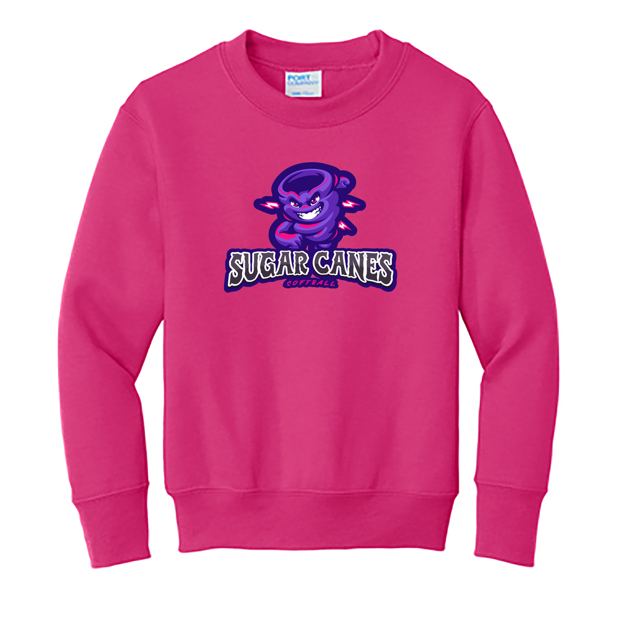 Sugar Canes Softball Crew Neck Sweater