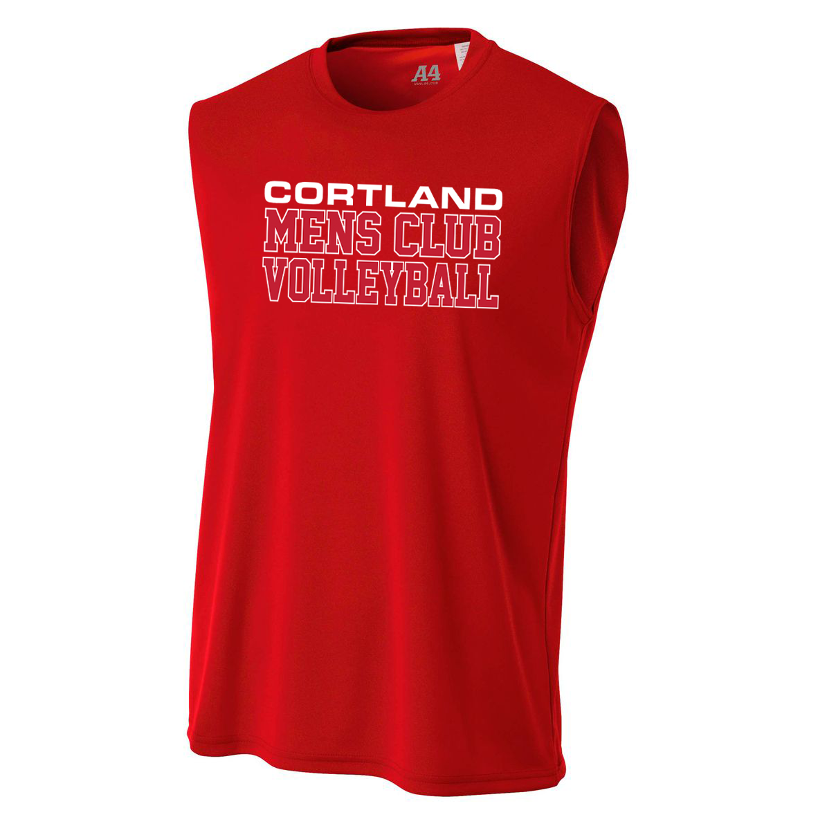 Cortland Mens Volleyball Cooling Performance Muscle Tank