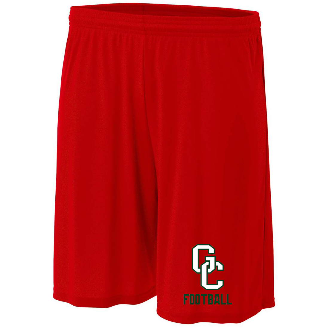 Glen Cove Football Cooling 7" Performance Shorts with Pockets (Available in Youth)