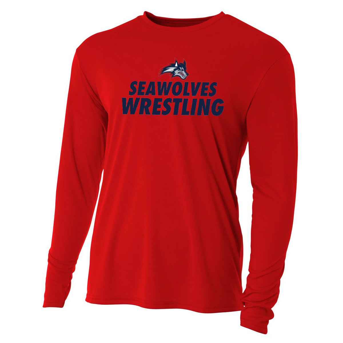 Stony Brook Wrestling Cooling Performance Long Sleeve Crew