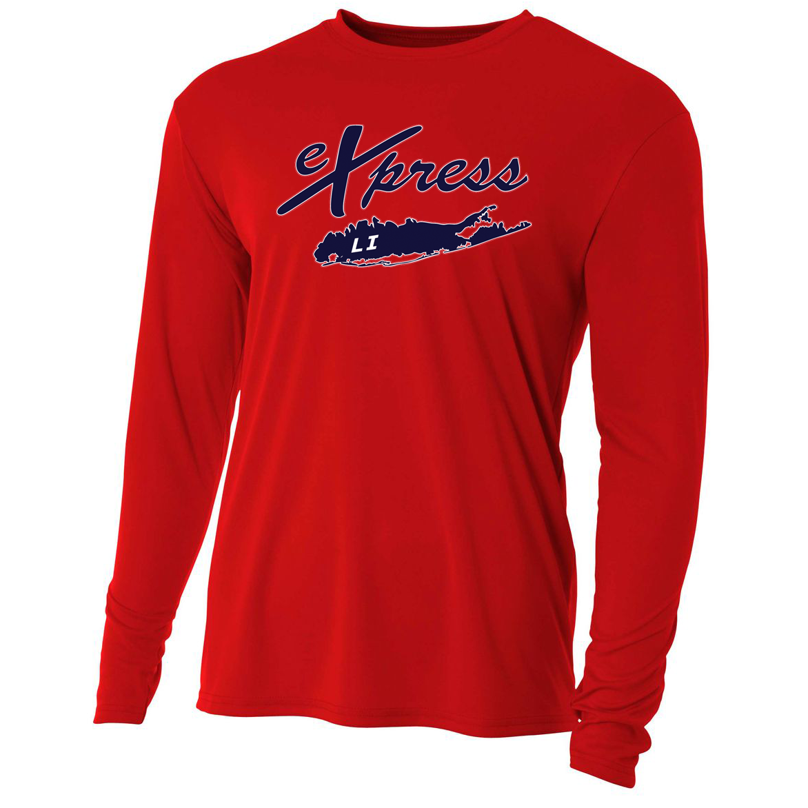 LI Express Fastpitch Cooling Performance Long Sleeve Crew