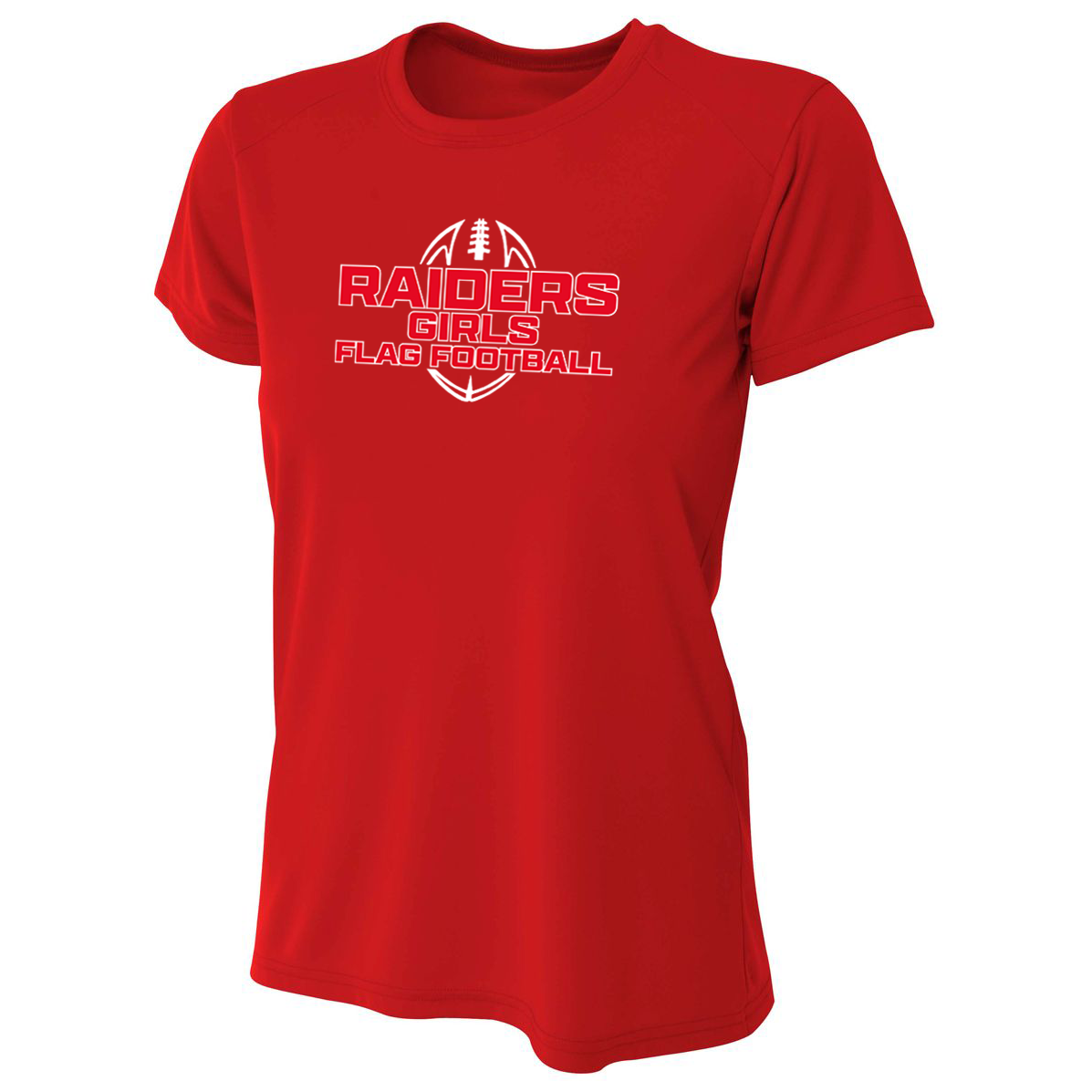 PM Raiders Flag Football Women's Cooling Performance Crew